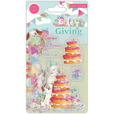 Craft Consortium The Gift of Giving Clear Stamps - Make a Wish